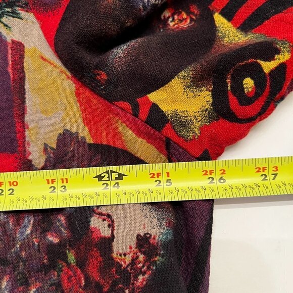 Colorful Tribal Print Dress Plus Size 5X Art You Wear‎ Zanzea Collection Linen - Picture 5 of 7